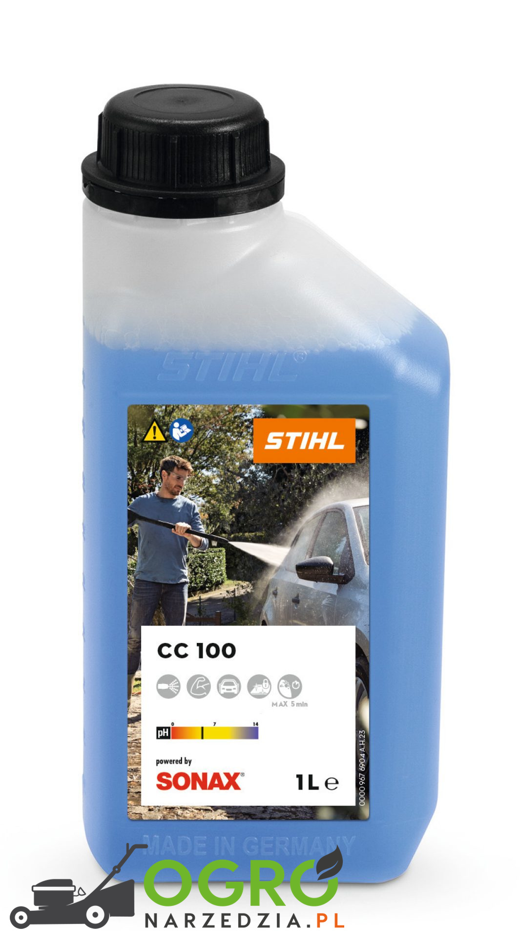CC 100 - środek do czyszczenia pojazdów z woskiem - 1l