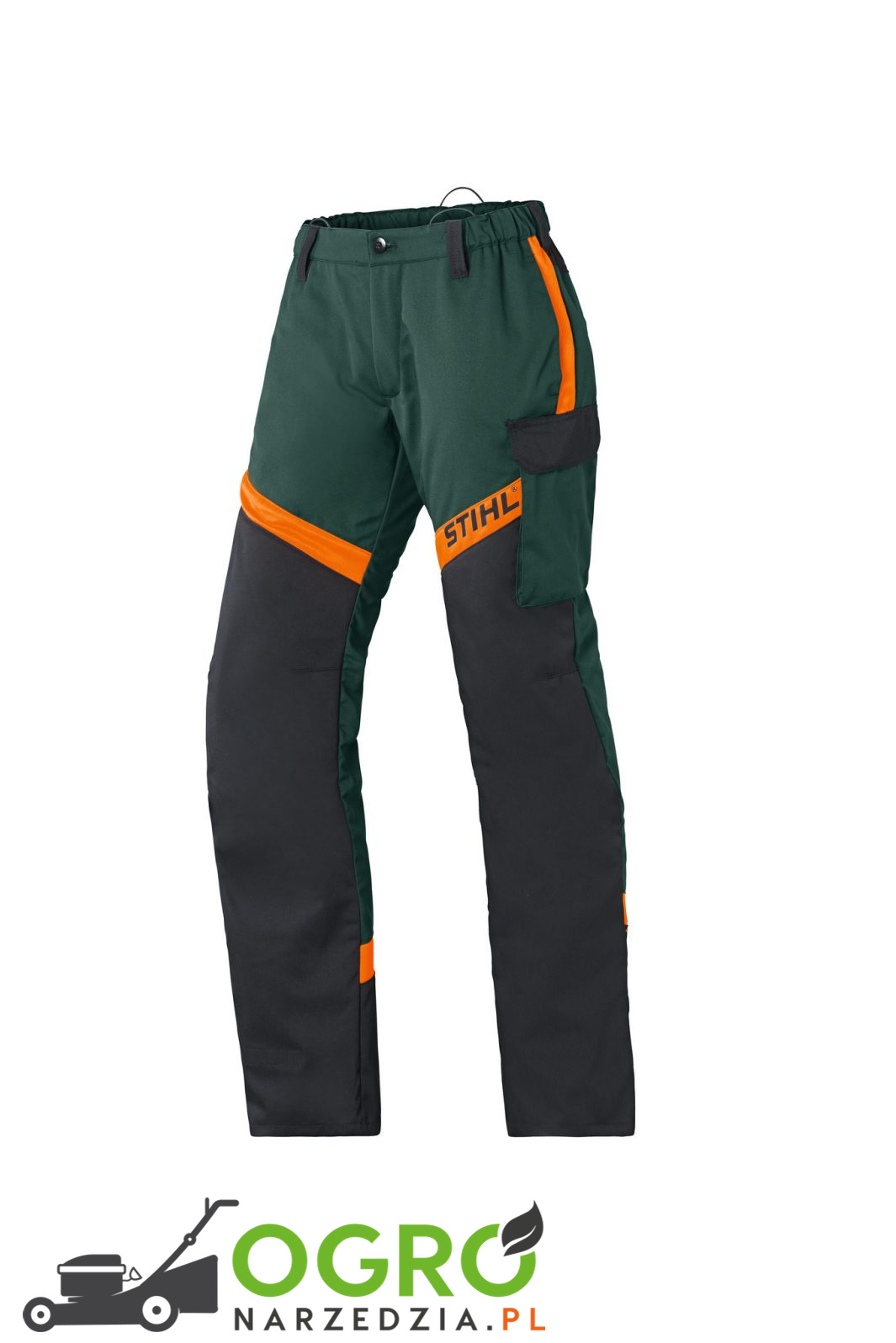 Spodnie ochronne STIHL Protect FS zielone rozmiar M