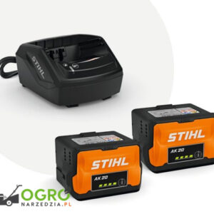Zestaw zasilający STIHL PLUS 2x AK20S + ładowarka AL 101